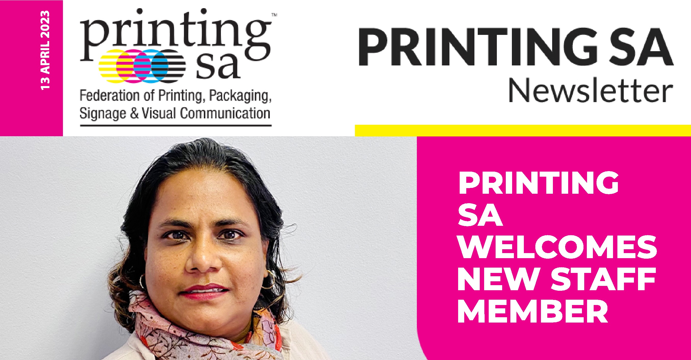 Printing SA Welcomes New Staff Member